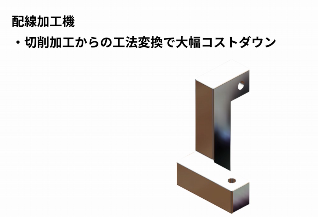 配線加工機用ブラケット｜ロストワックス鋳造.com