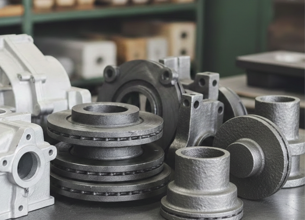 豊富な材質・形状に対応！砂型鋳造の強み